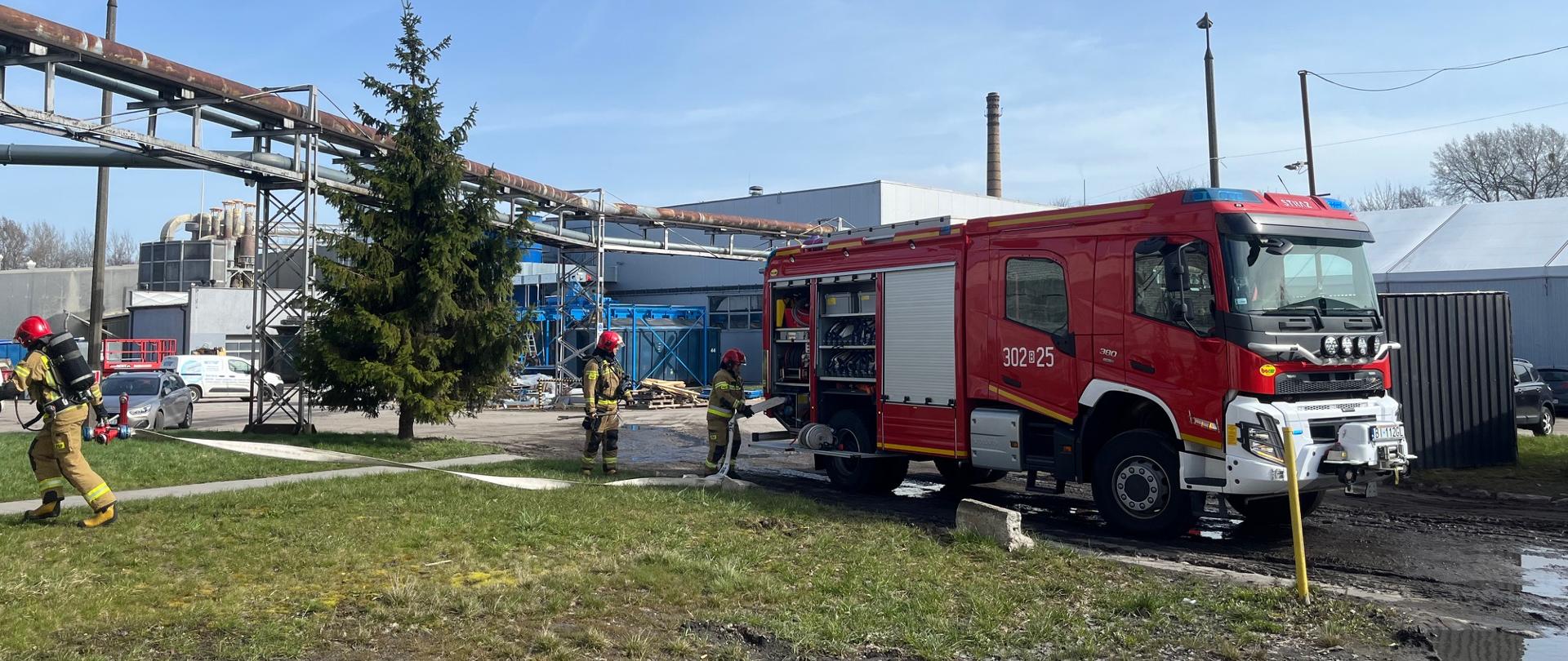 Rozwinięcie gaśnicze z samochodu GCBA 5/32