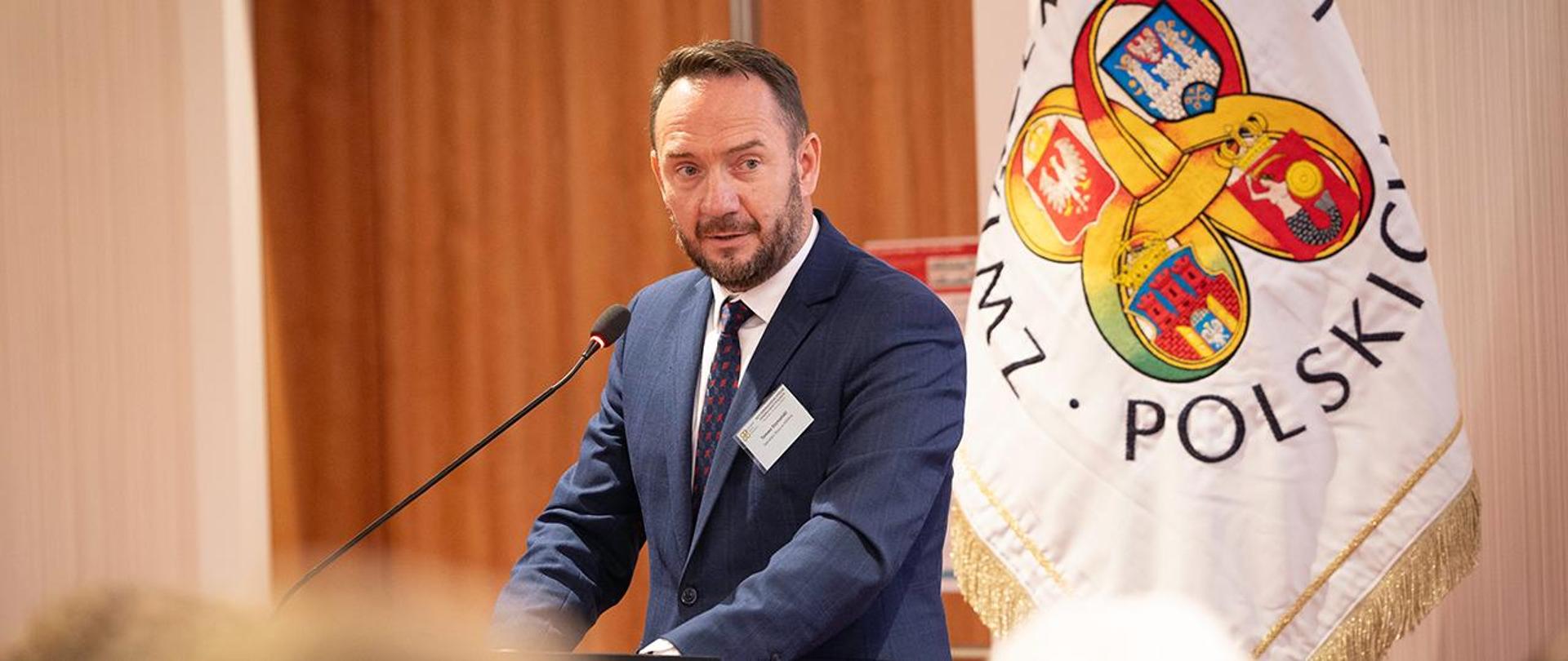 Wiceminister Tomasz Szymański