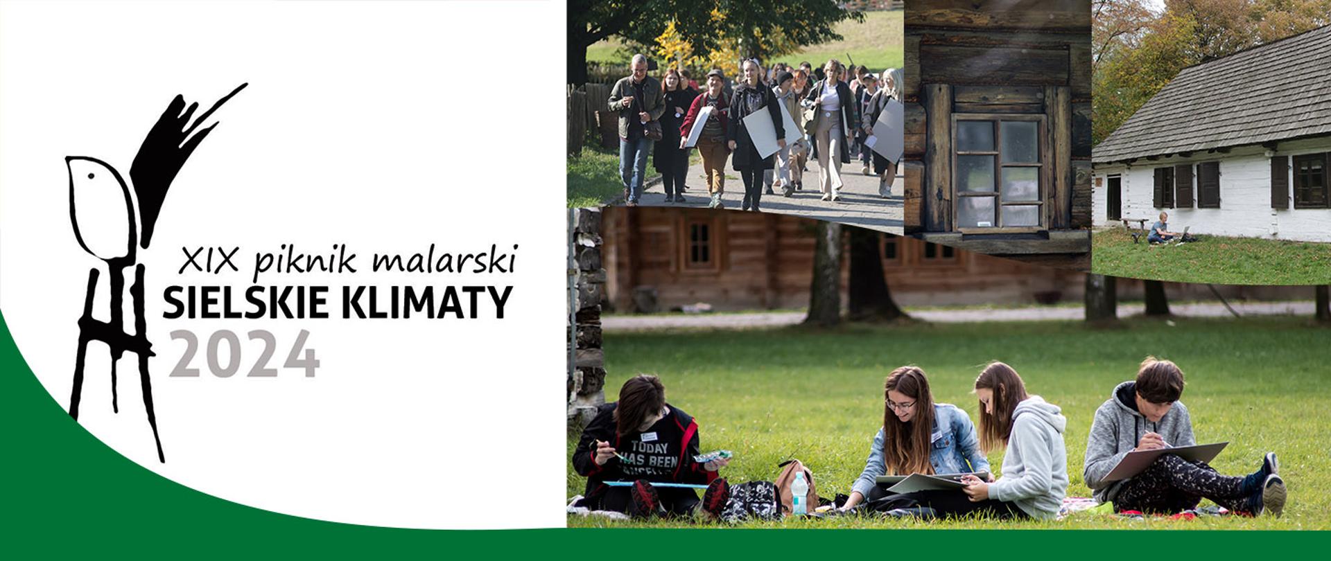 Banner z logo wydarzenia po lewej stronie i zdjęciami z poprzednich edycji po stronie prawej