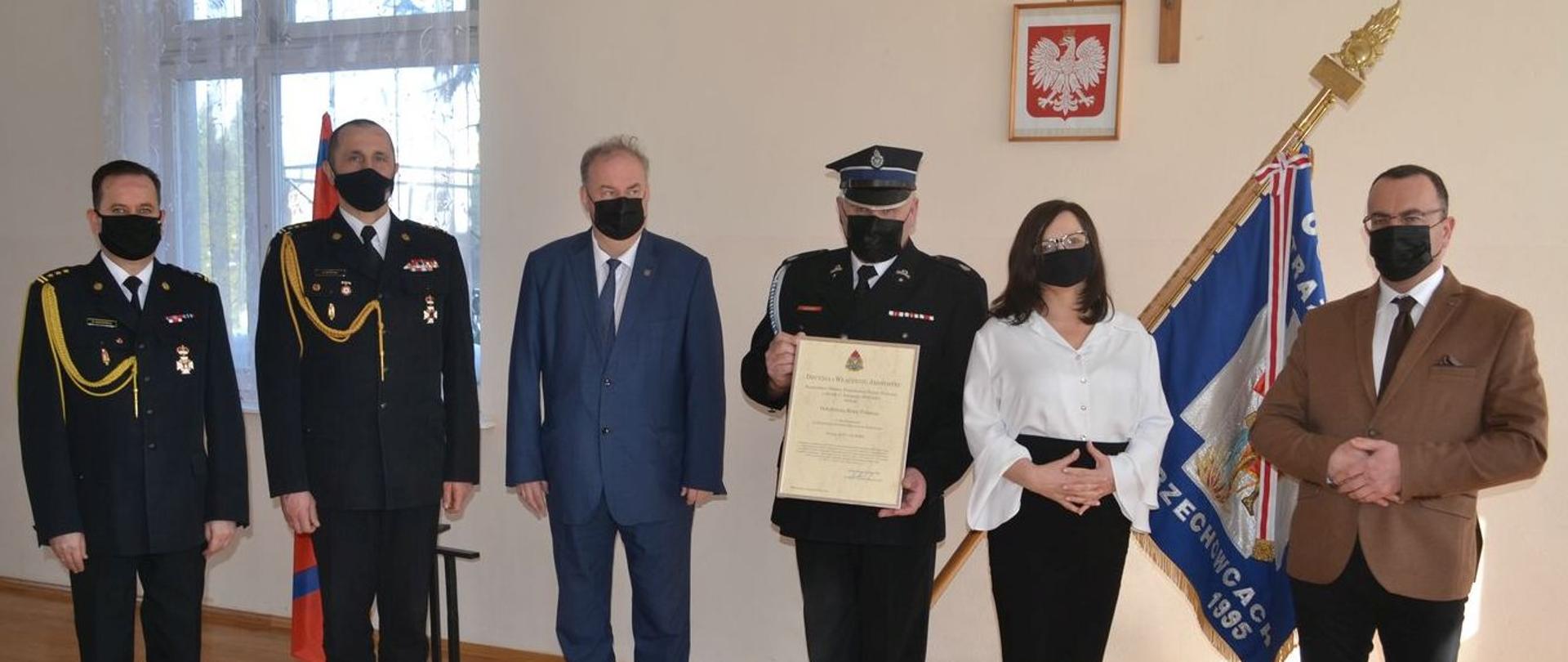 Na zdjęciu PKW, KM, OSP