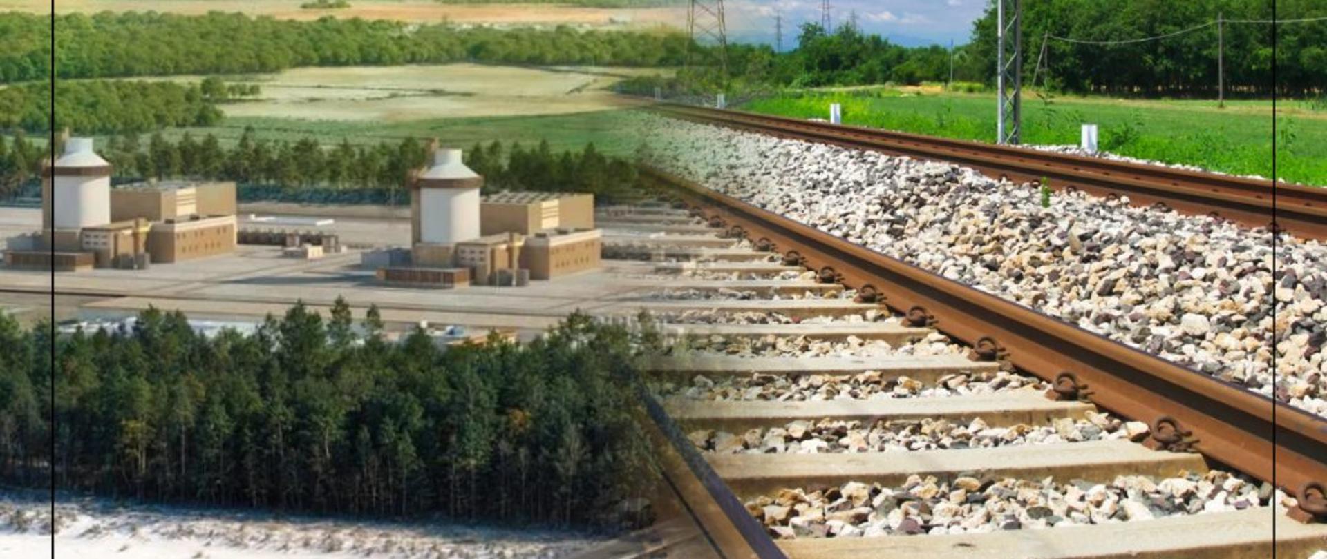 wizualizacja elektrowni atomowej