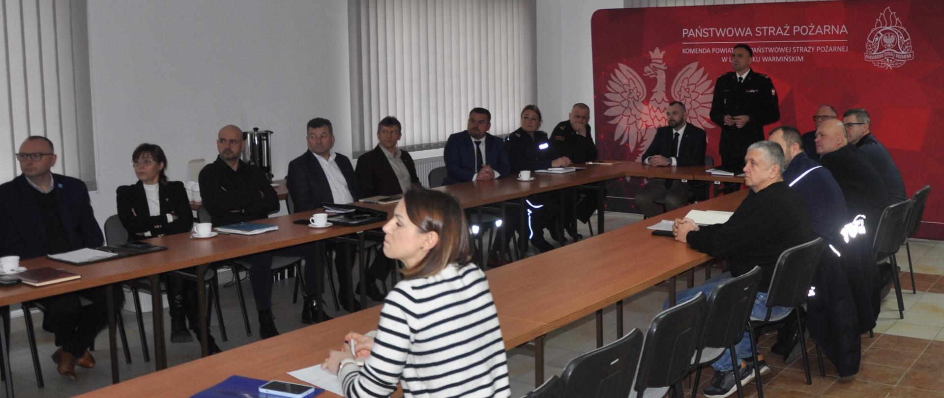 Posiedzenie zarządu OSP