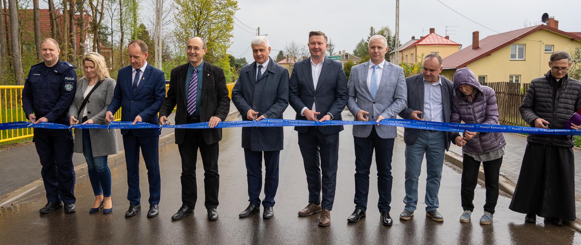 Podsumowanie przebudowy drogi Łapy Osse - Gąsowka-Osse