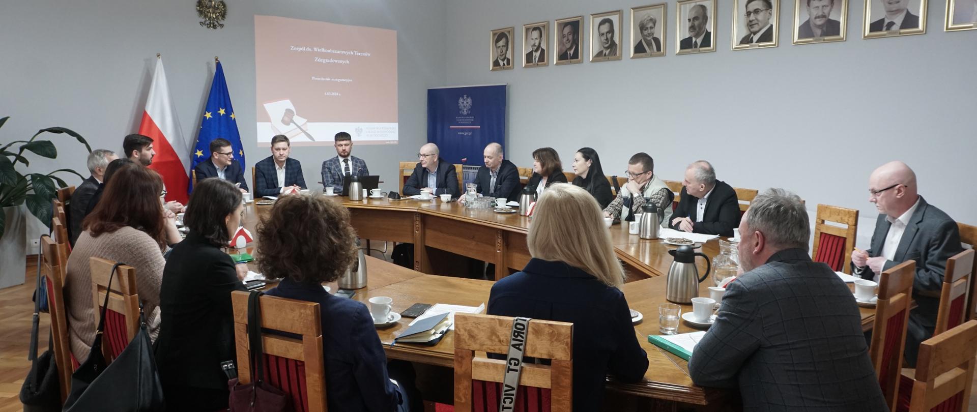 Posiedzenie dotyczące byłych Zakładów Chemicznych „ZACHEM”