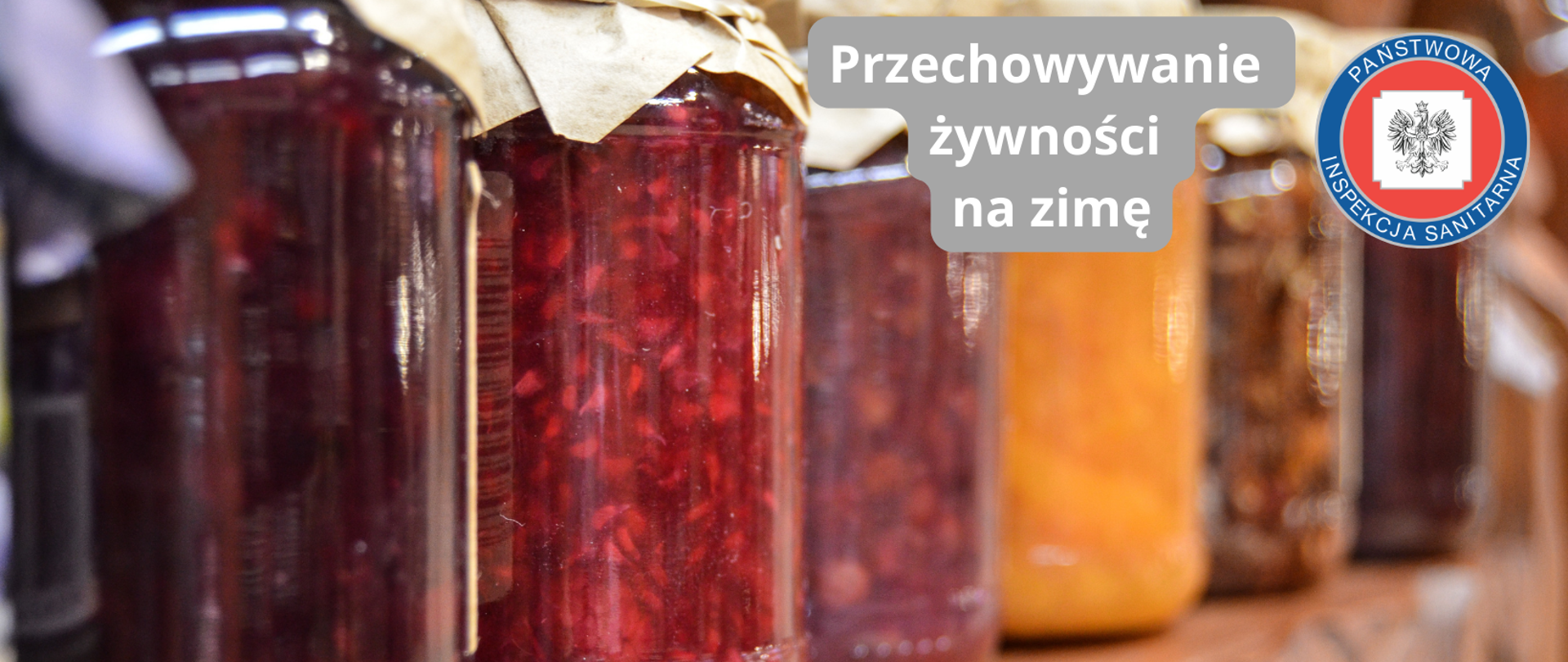 grafika przedstawia przetwory przygotowane na zimowy okres 