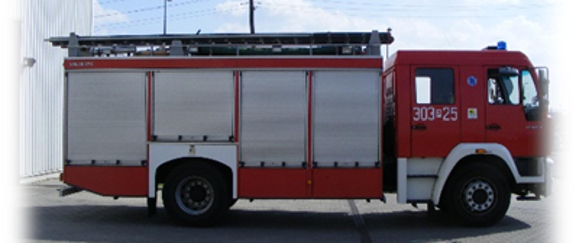 Samochód ratowniczo - gaśniczy