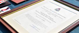 Decyzja o włączeniu do krajowego systemu ratowniczo-gaśniczego Wojskowej Straży Pożarnej Batalionu Ochrony Bazy w Redzikowie.