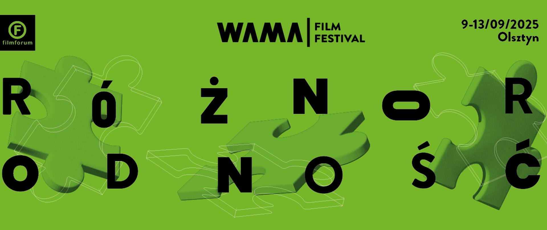 plakat festiwalowy WAMA 2025