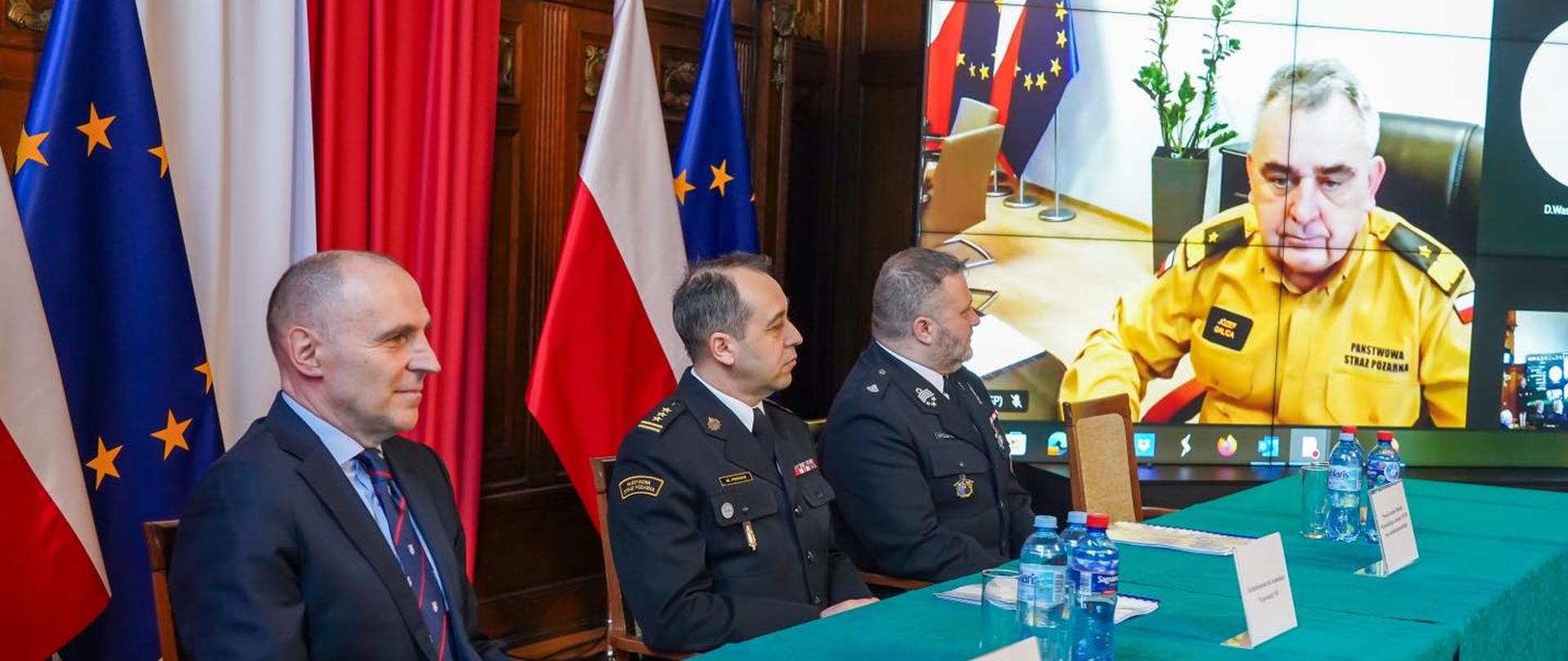 narada roczna, podsumowująca działalność zachodniopomorskich strażaków w 2023 