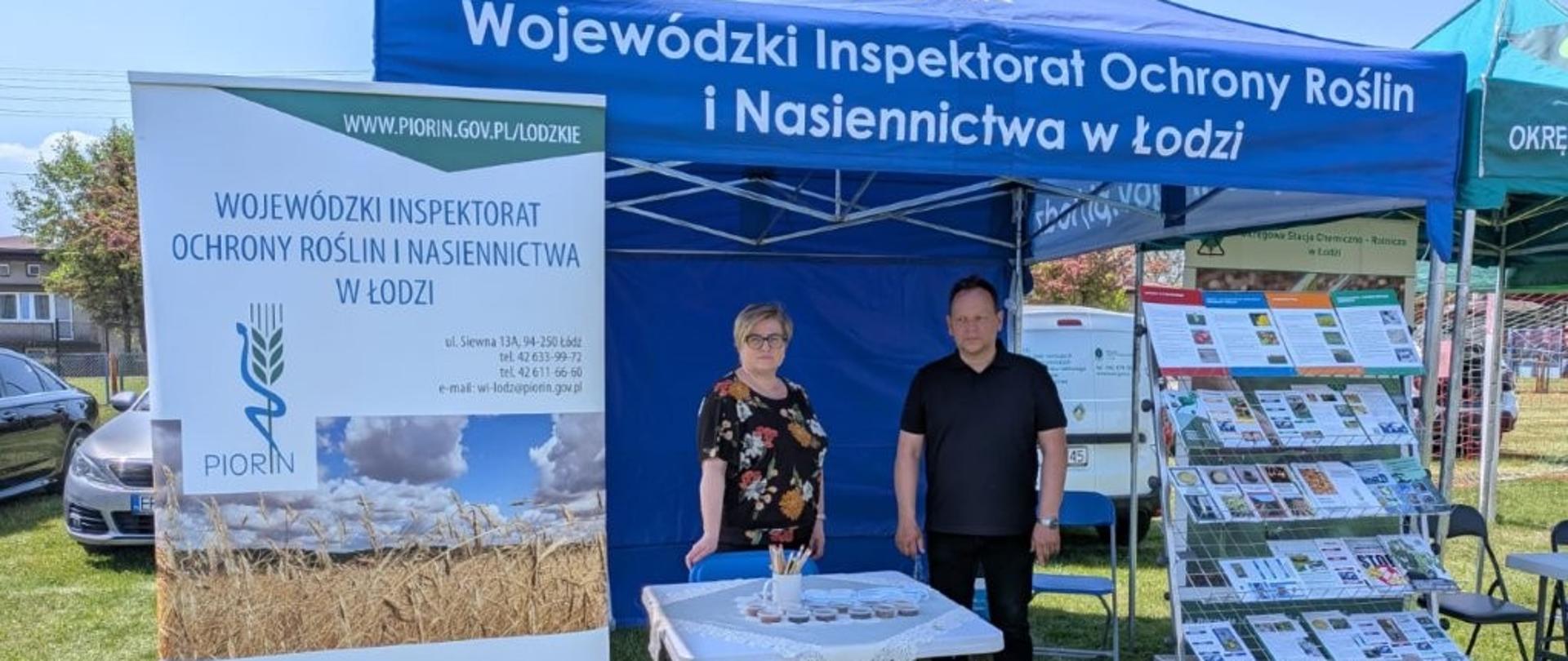 Stoisko WIORiN w Łodzi