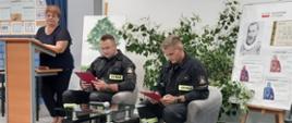Narodowe Czytanie 2025 z udziałem kazimierskich strażaków