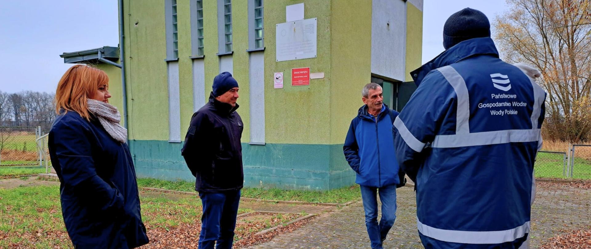 Wizyta w pompowni w Lubowie