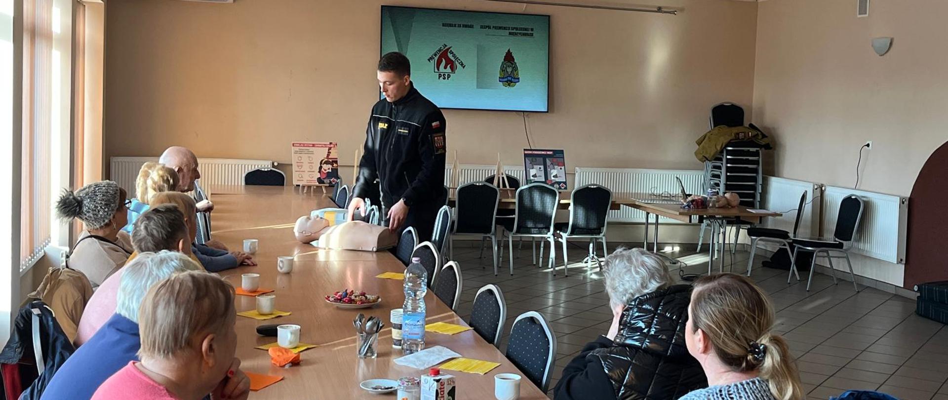 Zajęcia edukacyjne dla Klubu Seniora 