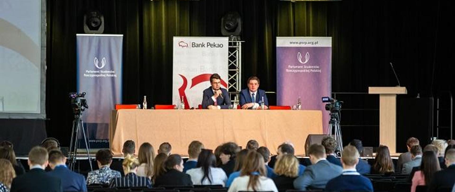 Piotr Muller na Krajowej Konferencji Parlamentu Studentów Rzeczypospolitej Polskiej w Krynicy