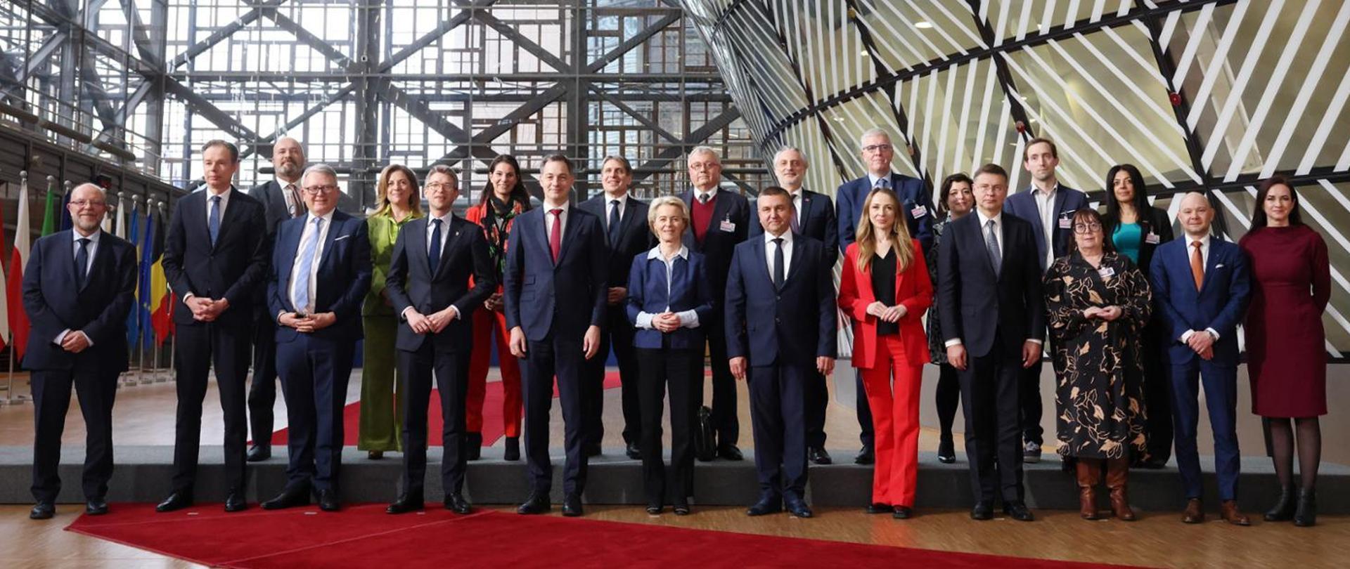 Minister Dziemianowicz-Bąk at the Tripartite Social Summit in Brussels. We are returning there after 13 years of absence