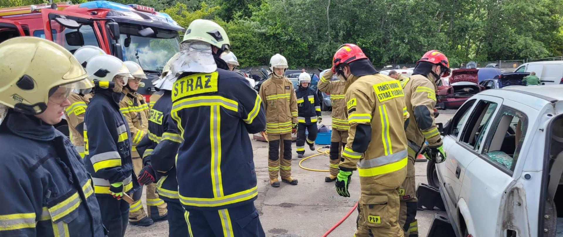 Szkolenie strażaków OSP z ratownictwa technicznego
