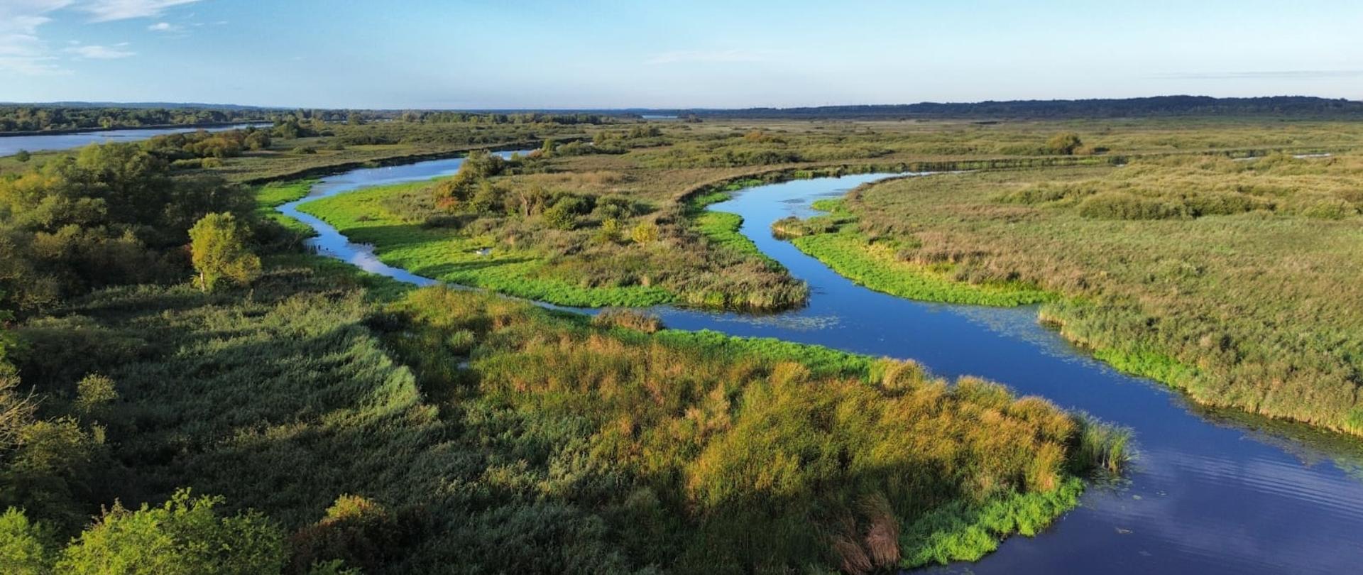 na zdjęciu widoczna jest Dolina Dolnej Odry.
