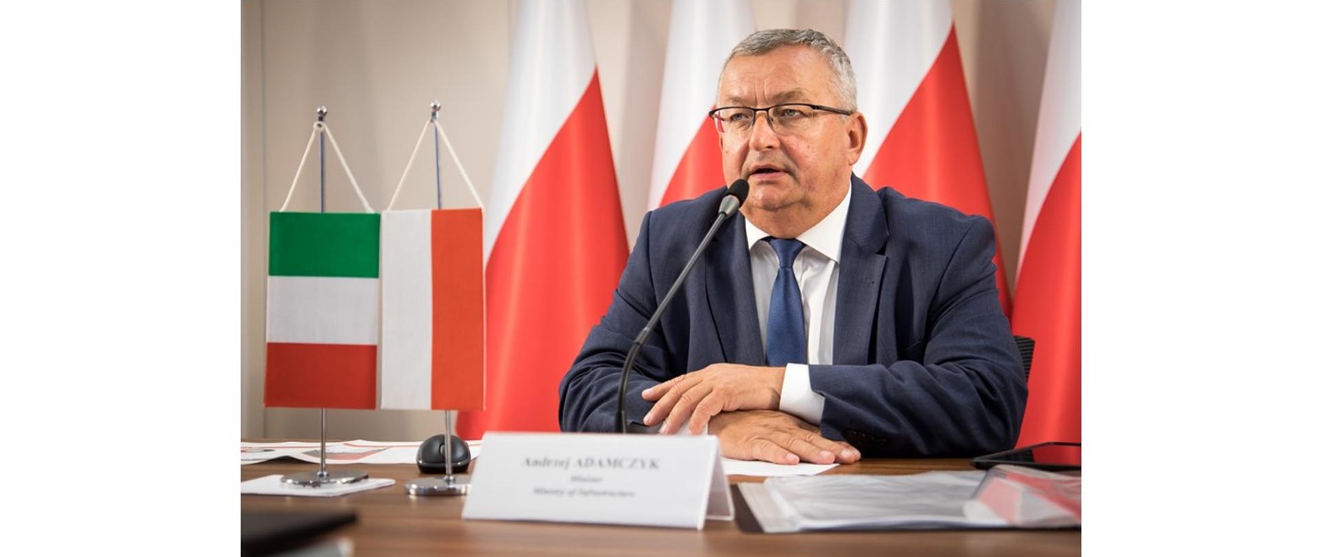 Polsko-włoskie rozmowy o współpracy transportowej