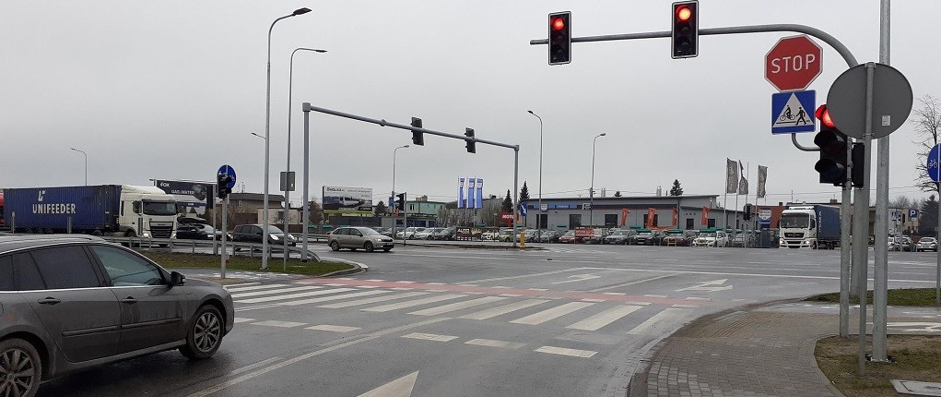 Doświetlenia przejść dla pieszych DK92 Paczkowo - Zasutowo