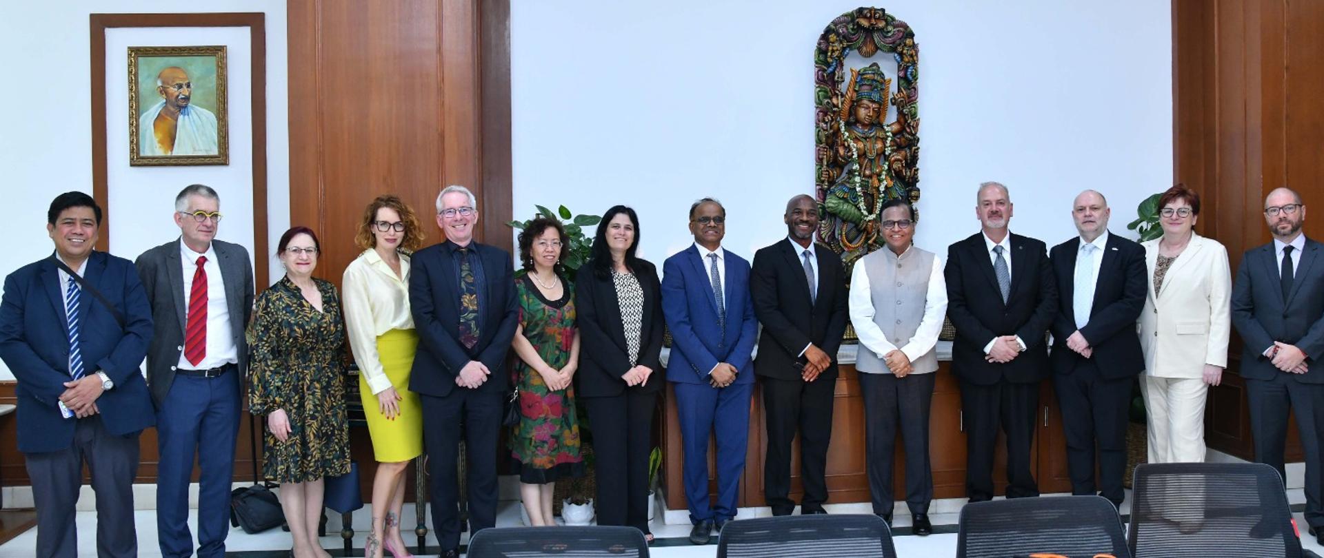 Spotkanie z Sekretarzem Generalnym rządu Telangany