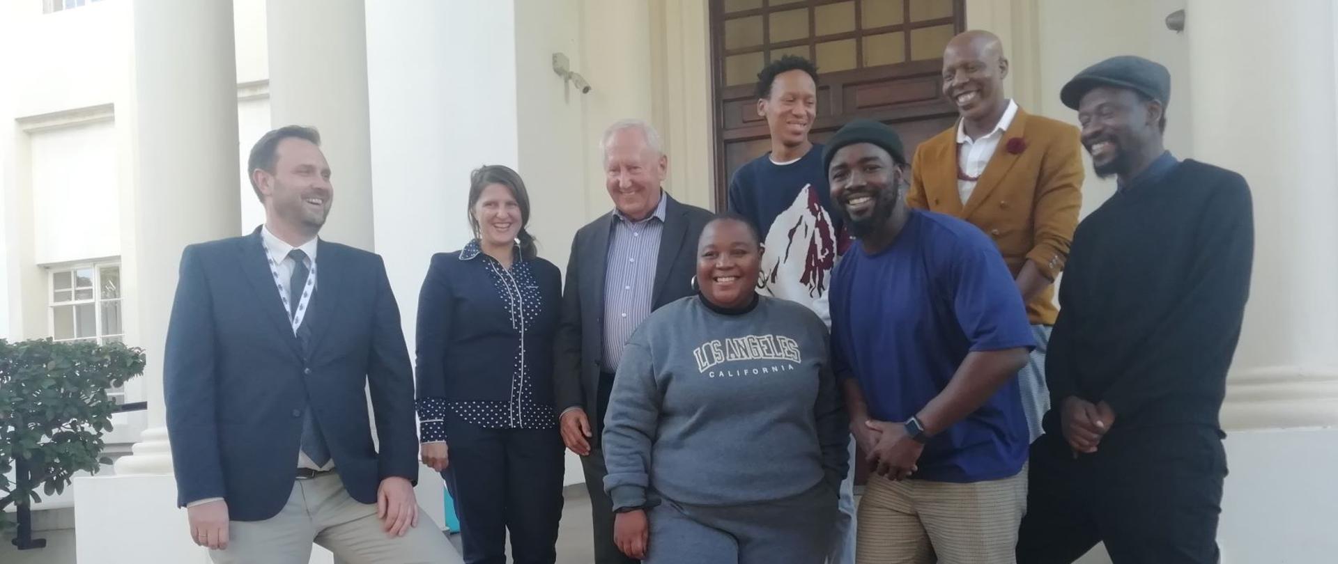 Spotkanie w Ambasadzie RP w Pretorii z południowoafrykańskimi muzykami