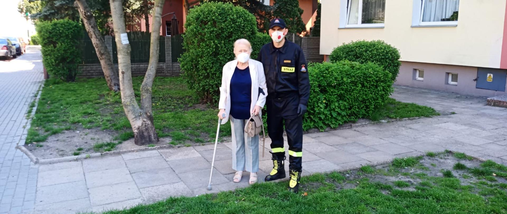 Włocławscy strażacy pomagają dotrzeć do punktów szczepień