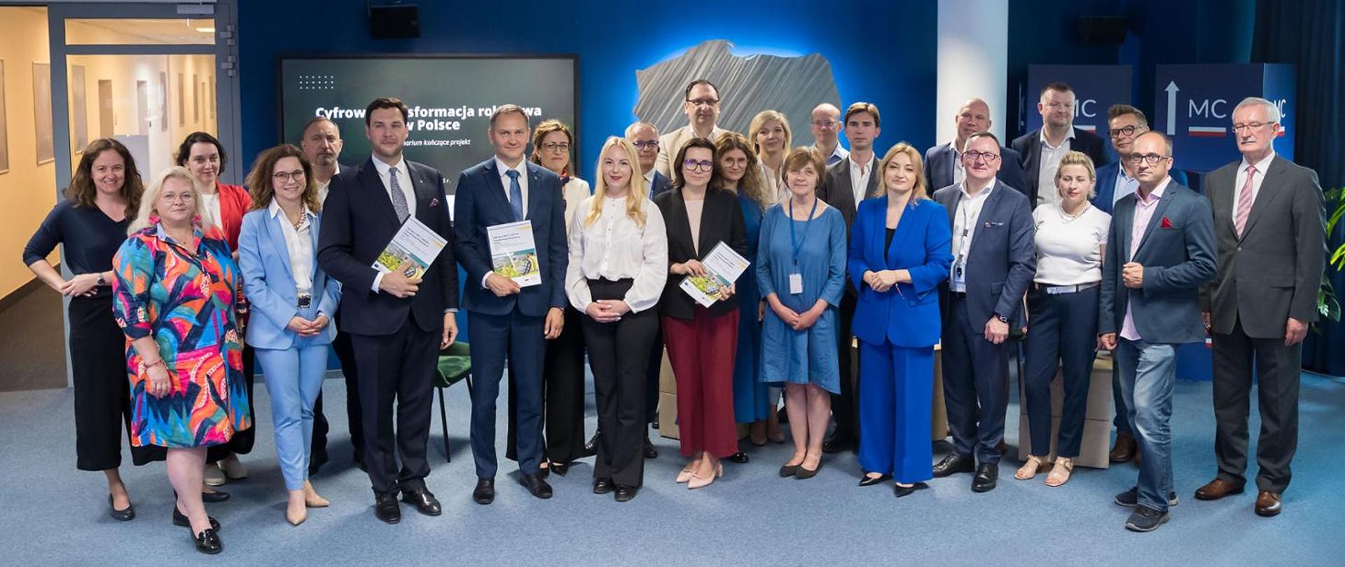 Minister Rafał Rosiński - spotkanie w sprawie cyfrowej transformacji rolnictwa