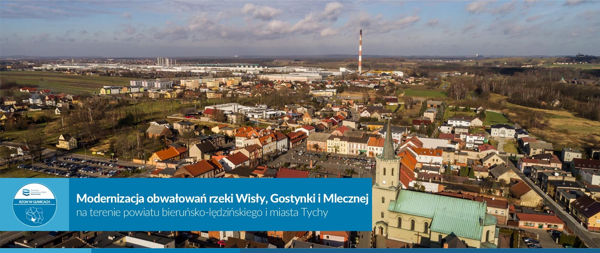 Modernizacja obwałowań rzeki Wisły, Gostynki i Mlecznej na ternie powiatu bieruńsko-lędzińskiego i miasta Tychy
