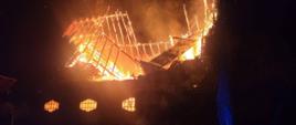 Pożar Kaplicy Cmentarnej w Wołowie