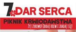 Plakat na okoliczność Pikniku krwiodawstwa 