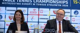 Fot. Jan Bielecki/East News, Warszawa, 16.07.2020. Konferencja prasowa Polskiego Zwiazku Tenisa Stolowego przed mistrzostwami Europy Warszawa 2020.