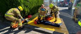 Pożar w urzędzie? Strażacy przećwiczyli taki scenariusz w Pakosławiu