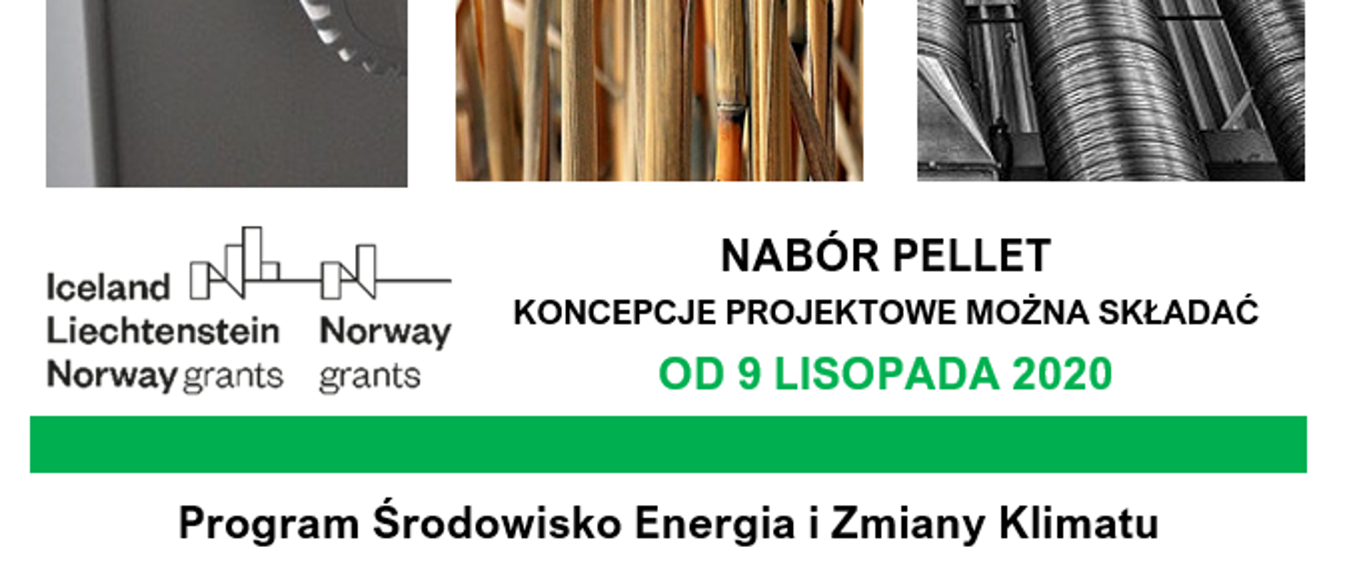 Program Środowisko, Energia i Zmiany klimatu - pellet