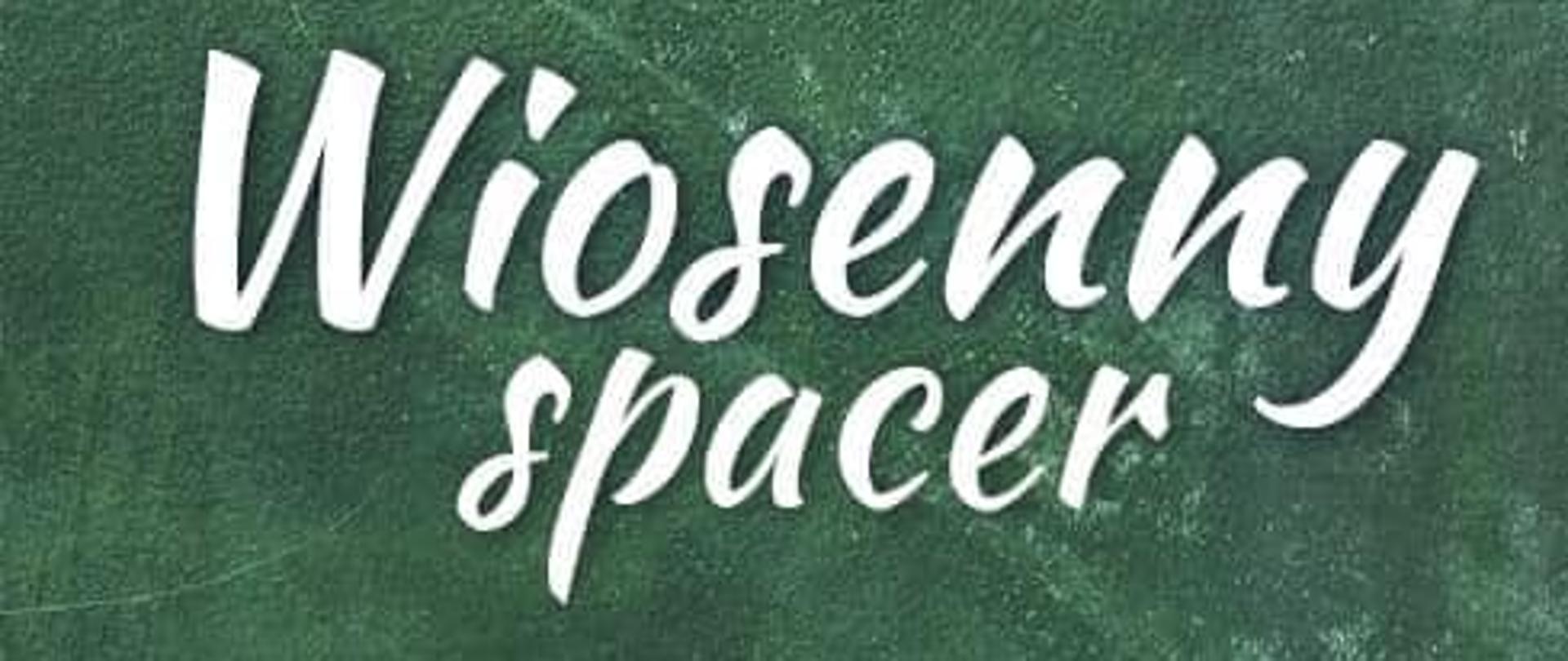 Wybierasz się na #WiosennySpacer Doskonale! 