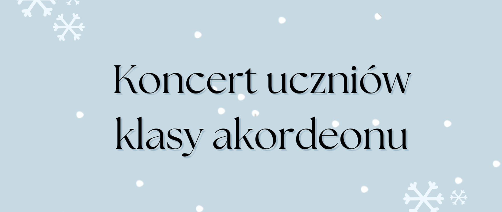 koncert klasy akordeonu
