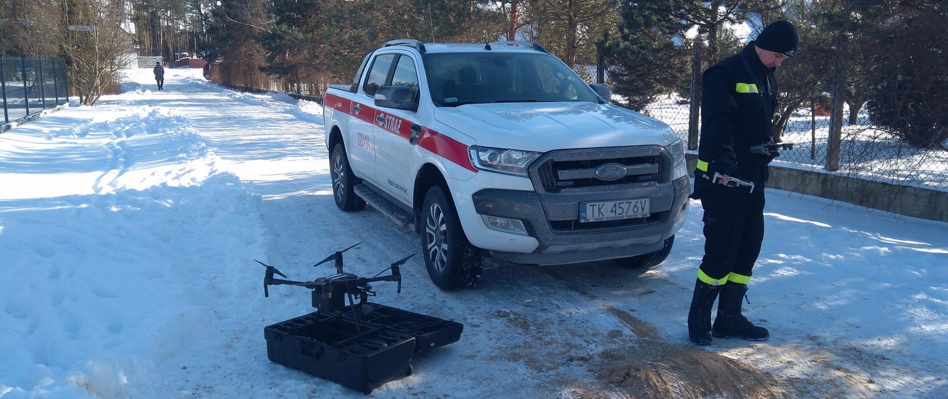 Monitoring stanu rzeki Pilica przy pomocy Bezzałogowego Statku Powietrznego.