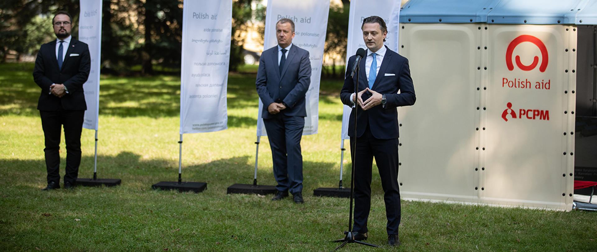 Konferencja prasowa w KPRM