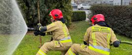 Doskonalenie zawodowe strażaków JRG gaszenie pożarów