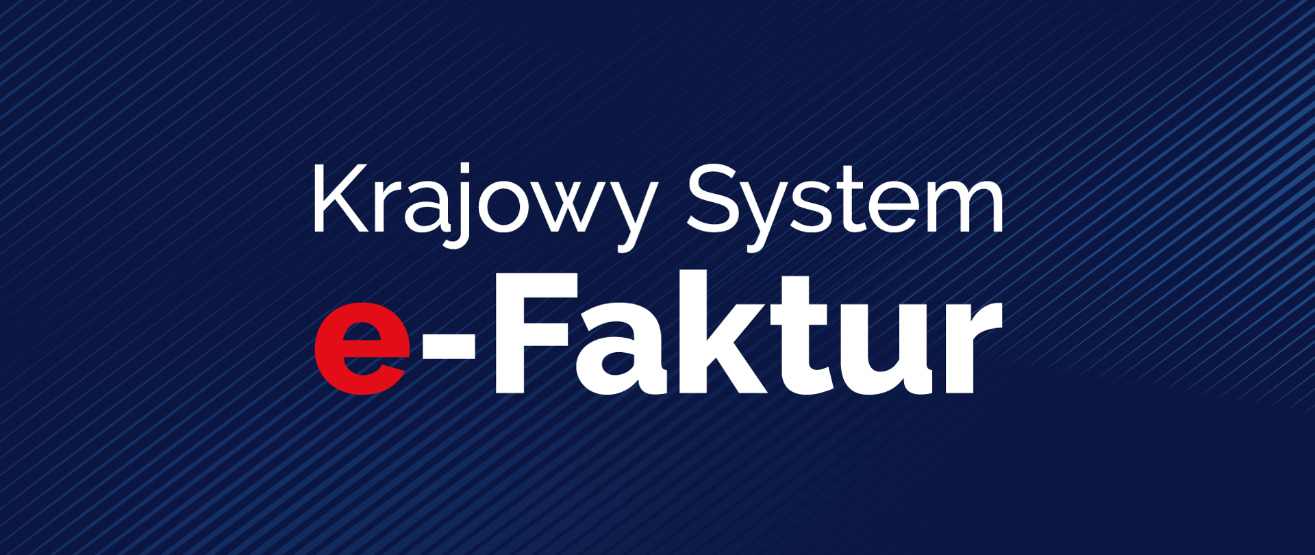 Krajowy System e-Faktur