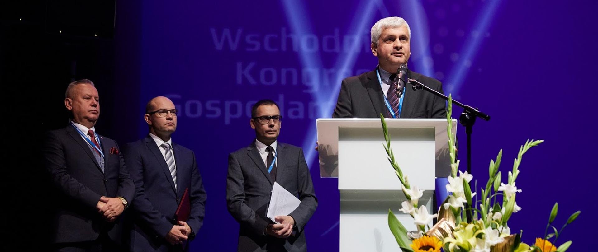 Wojewoda podlaski na inauguracji VI Wschodniego Kongresu Gospodarczego