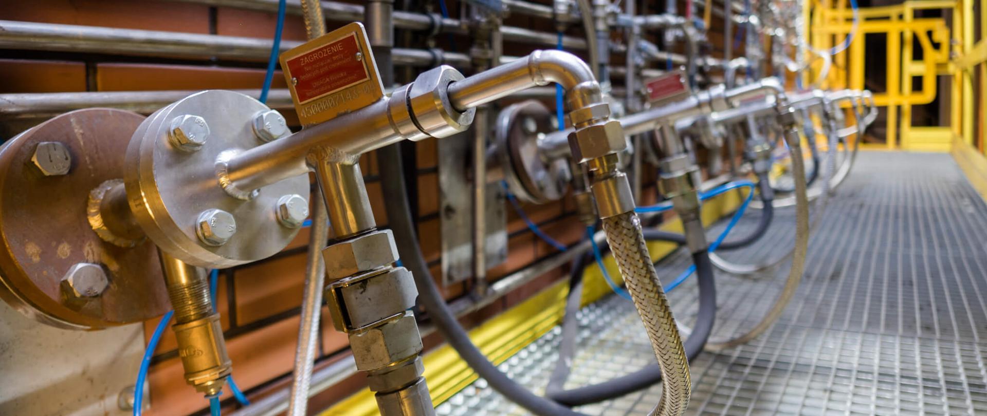 DeNOx system on the WR-25 boiler, fume denitrification module