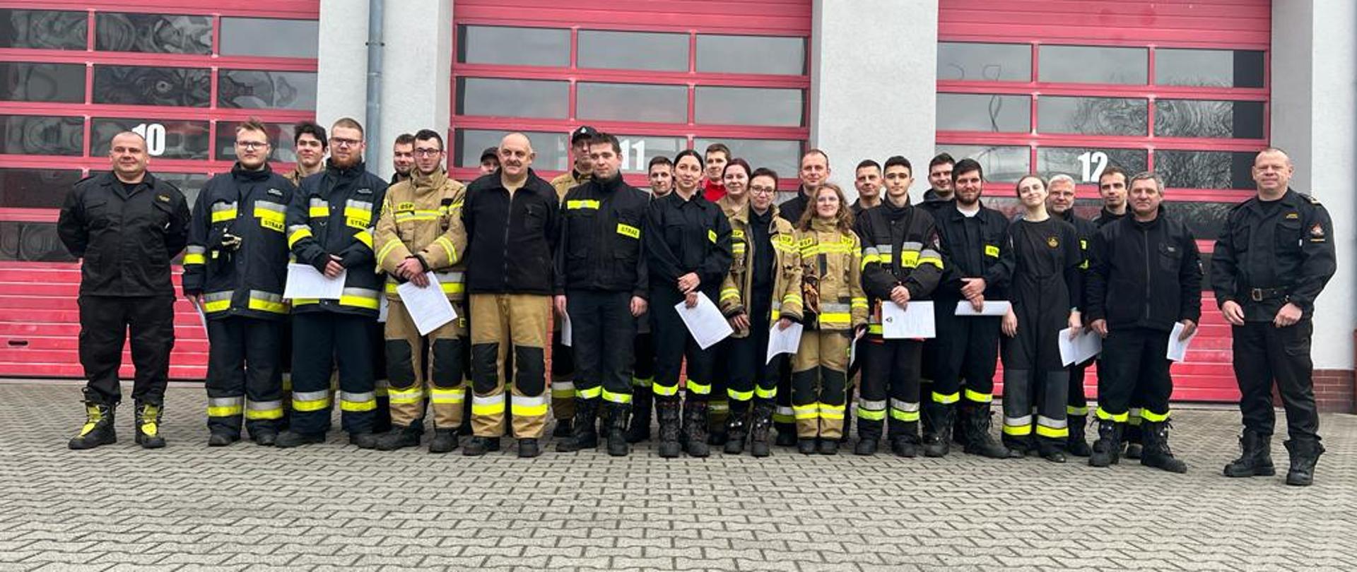 Zakończenie Szkolenia Podstawowego Strażaka Ratownika OSP