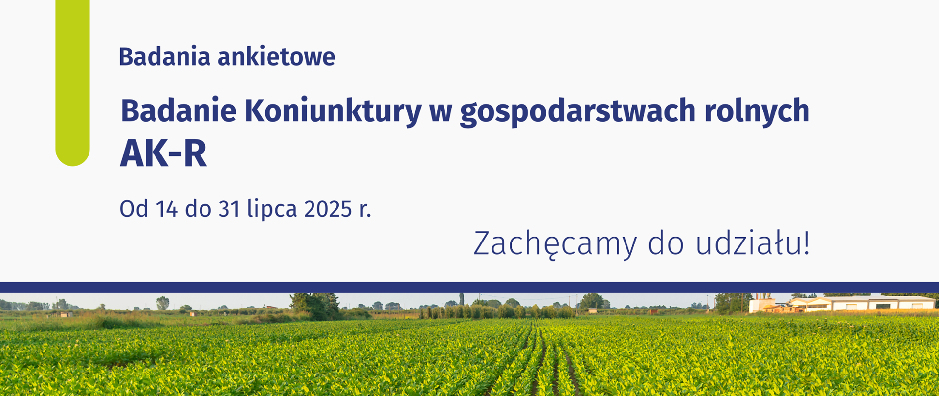 Badanie koniunktury w gospodarstwach rolnych AK-R
