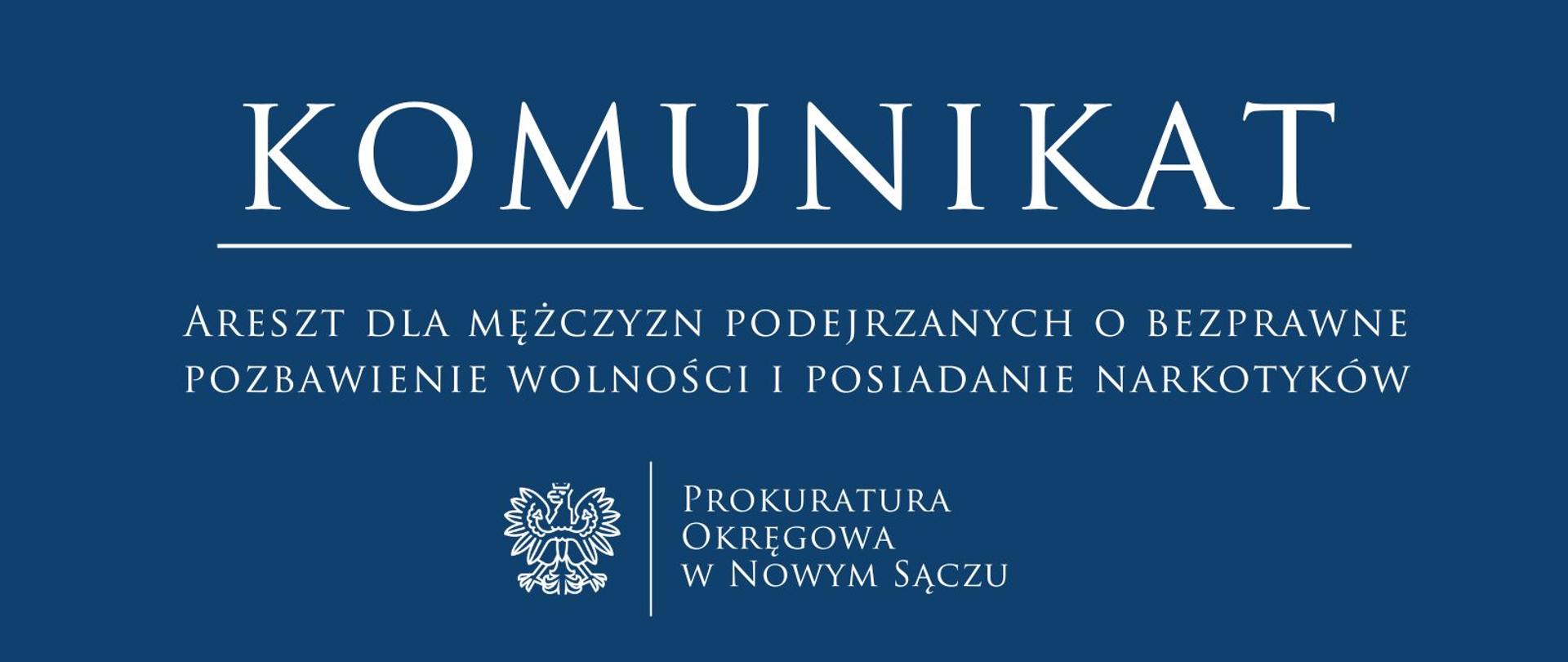 PONSacz komunikat areszt