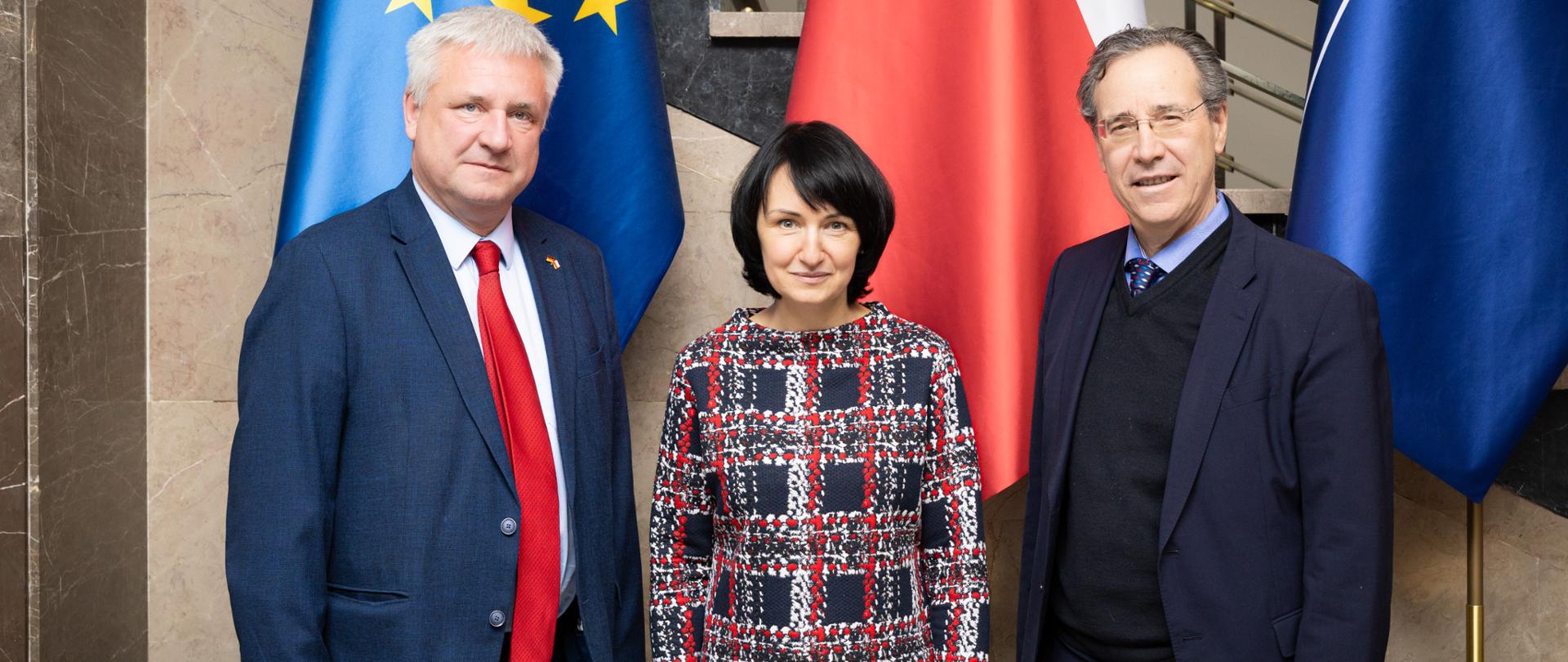 Rozmowy o przyszłości relacji polsko-niemieckich w Warszawie