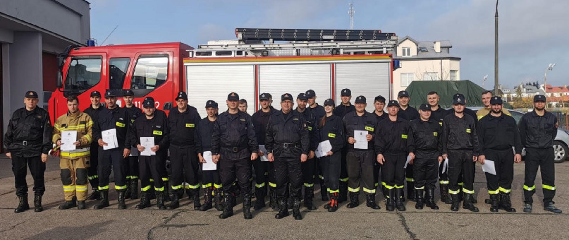 Zakończenie kursu podstawowego strażaków ratowników OSP