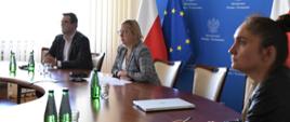 Spotkanie Minister Anny Moskwy z komisarz UE ds. energii Kadri Simson.