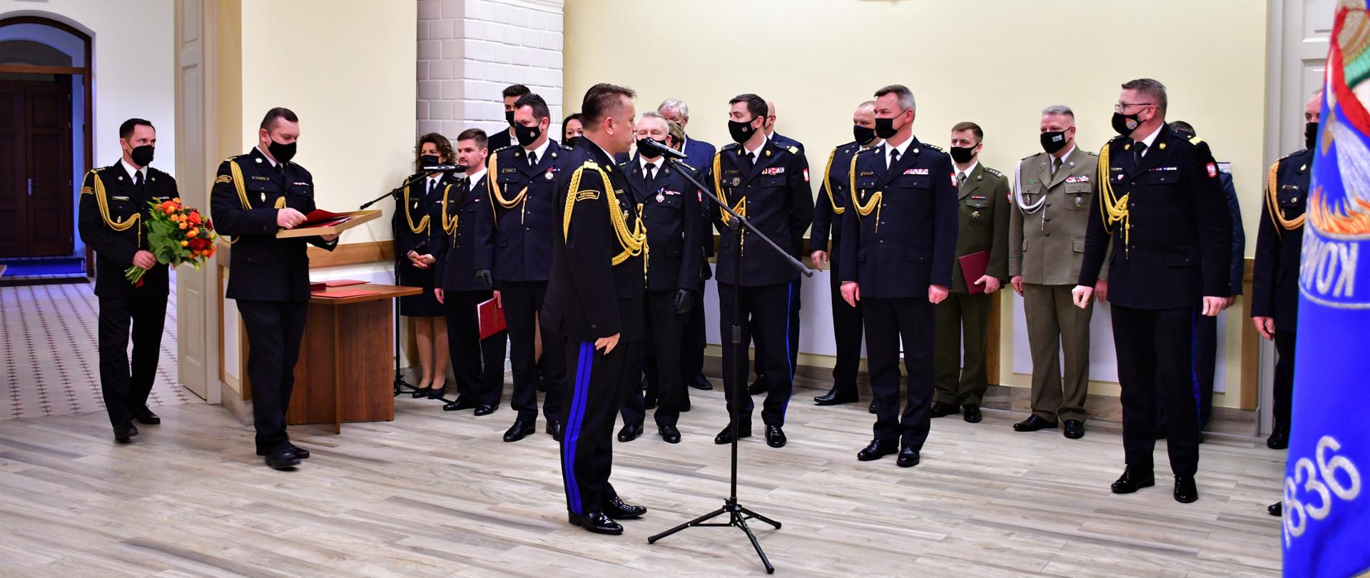 Pożegnanie ze służbą Komendanta Miejskiego PSP m. st. Warszawy