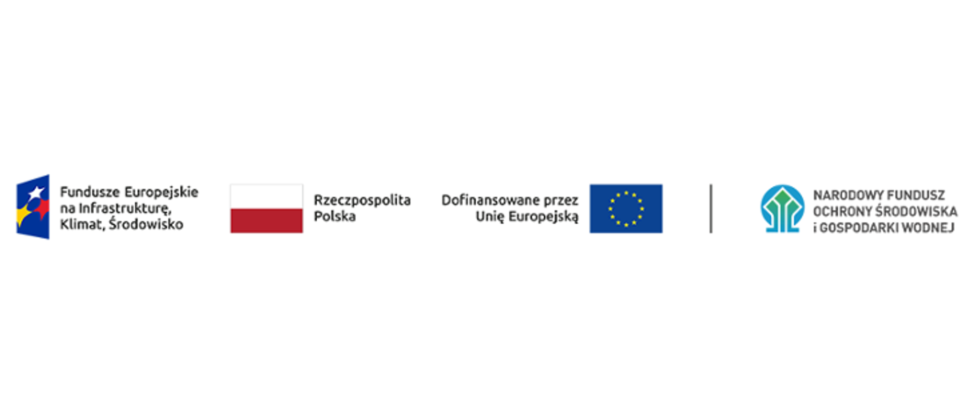 Ciąg znaków dla Funduszy Europejskich na Infrastrukturę, Klimat, Środowisko