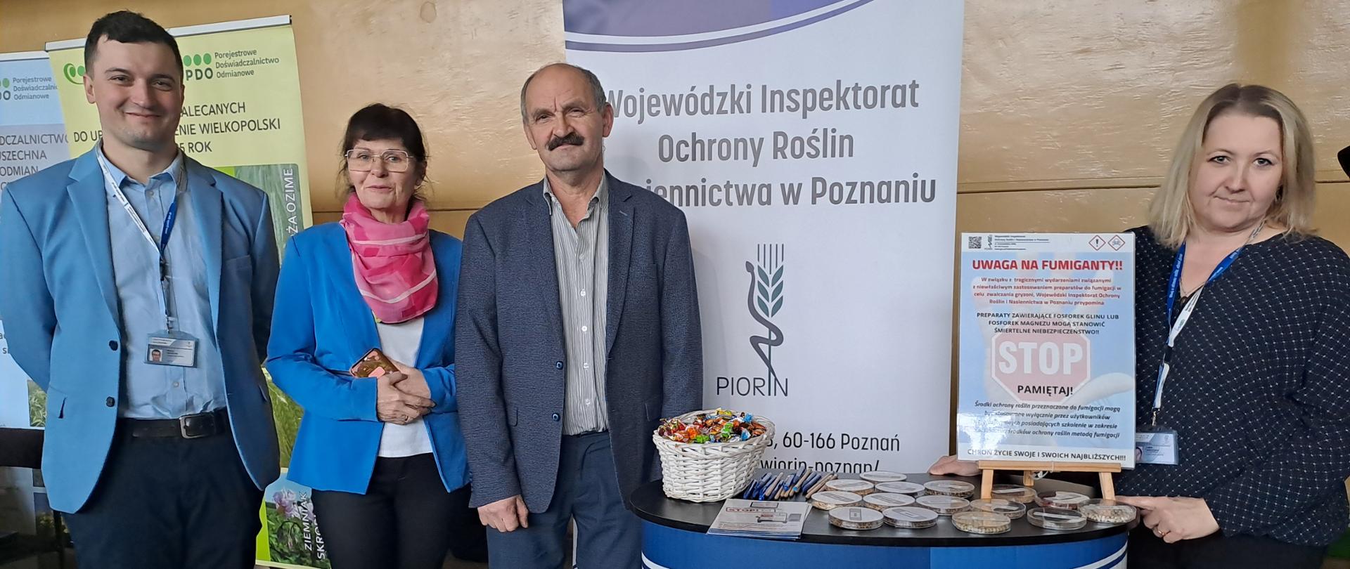 Wielkopolskie Forum Rolnicze w Grzybnie - stoisko WIORiN w Poznaniu 